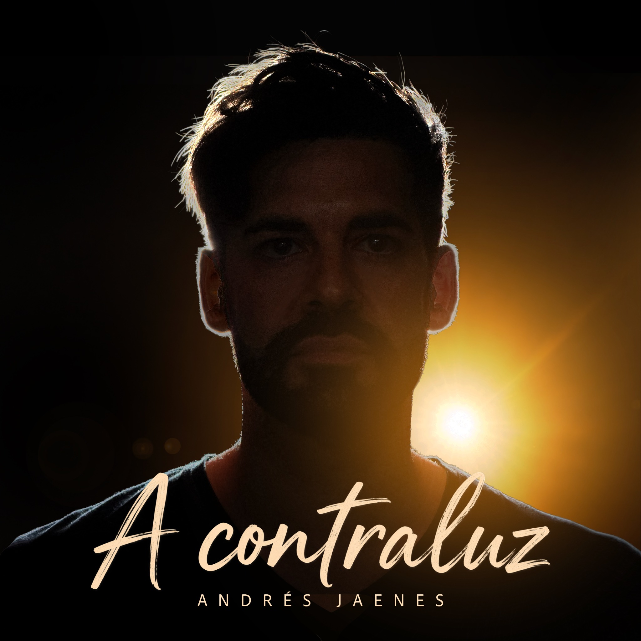 Portada oficial de A contraluz, de Andrés Jaenes